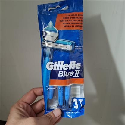 Picture of GILLETTE PACK OF 3 BLUE 2